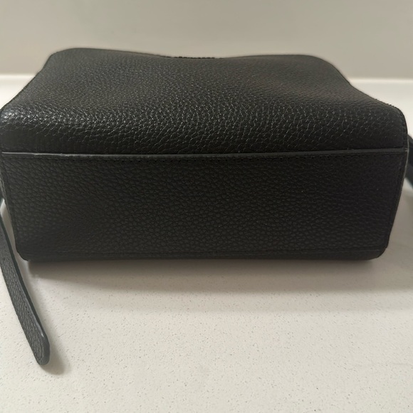 DKNY Black Leather Crossbody Bag - Picture 2 of 6